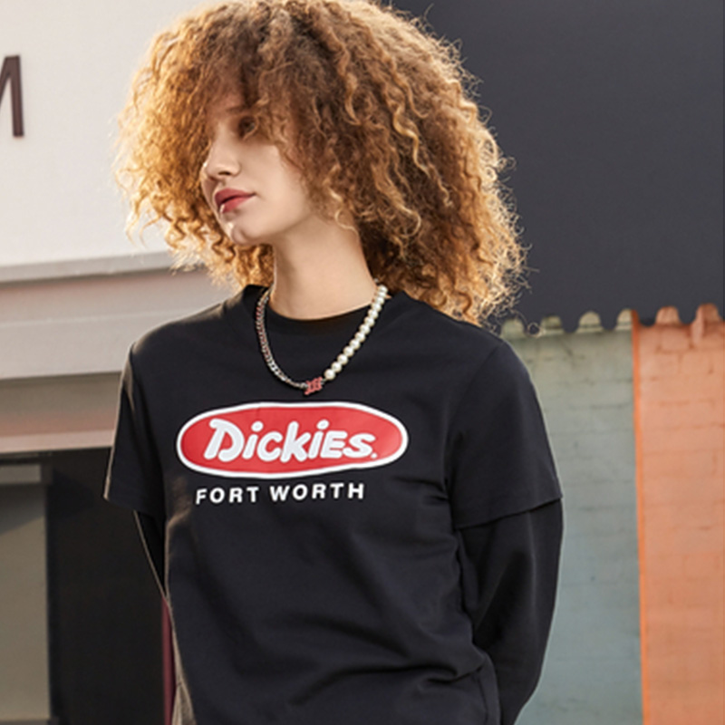 Женская футболка Dickies (черная) — фото 6