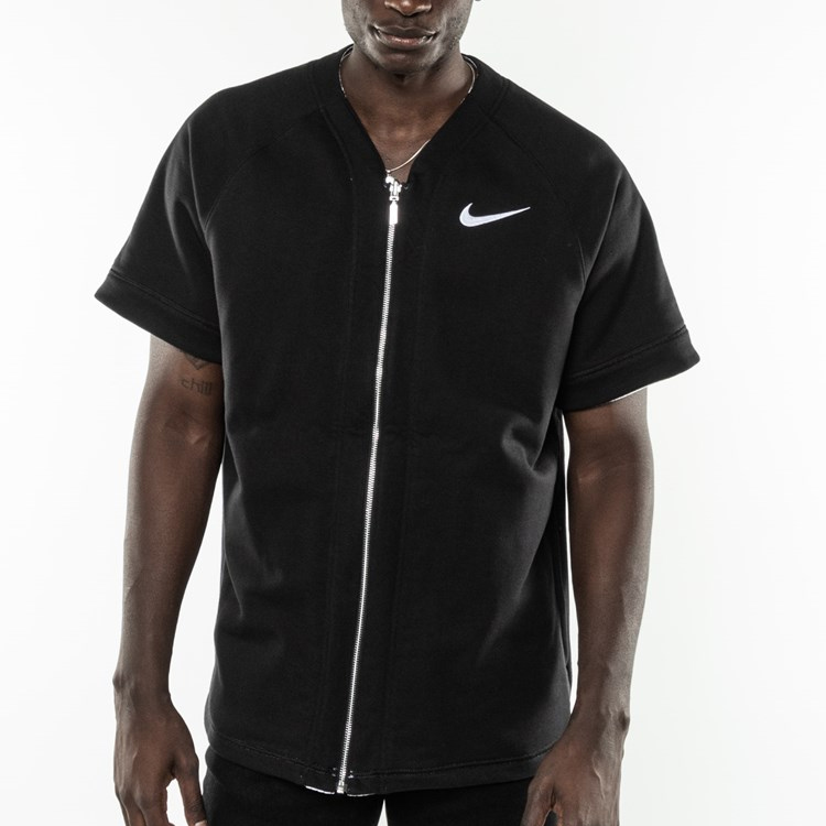 Мужские куртка Nike (черно-бело-желтый) — фото 7