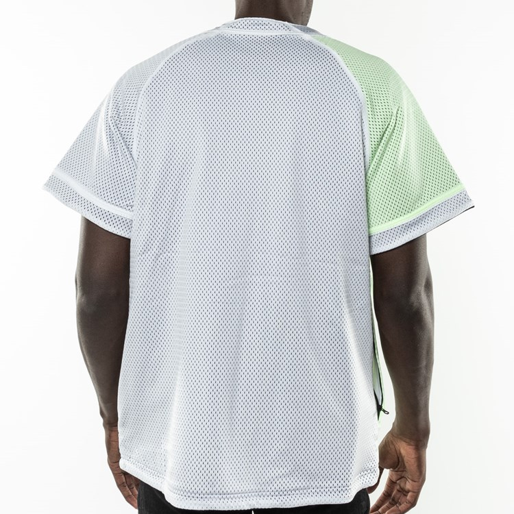 Мужские куртка Nike (черно-бело-желтый) — фото 4