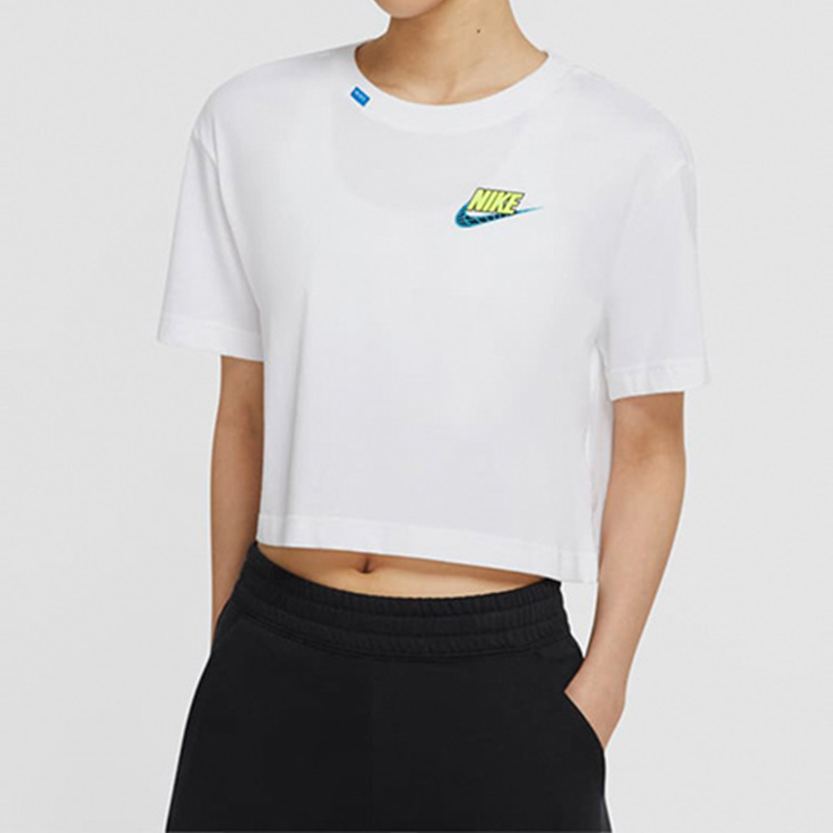 Женская футболка Nike Sportswear (белая) — фото 5