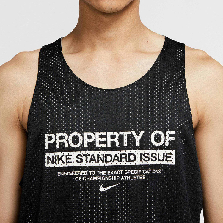 Мужская майка Nike Standard Issue Dri-FIT (черный) — фото 5
