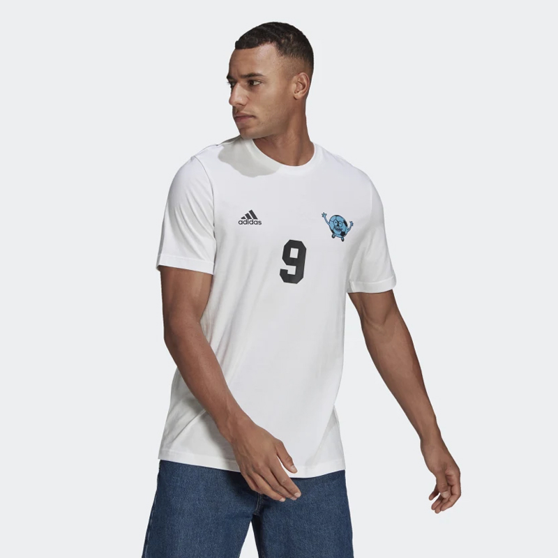 Adidas Soccer Jerseys Men’s White Moderate Straight Fit