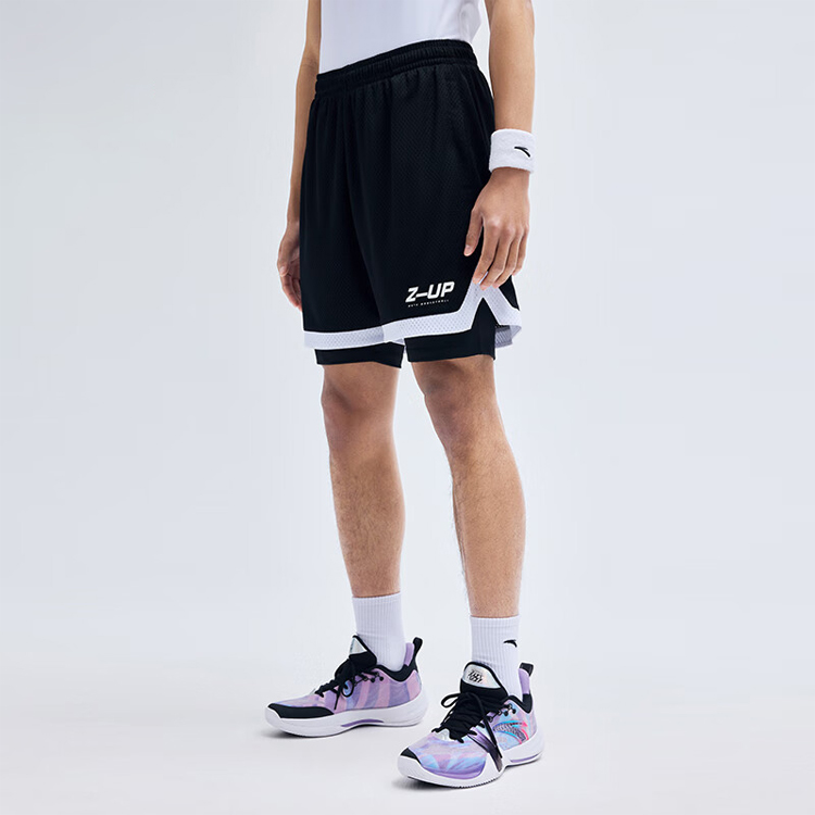 Anta Basketball Collection Basketball Shorts Men’s Basic Black
