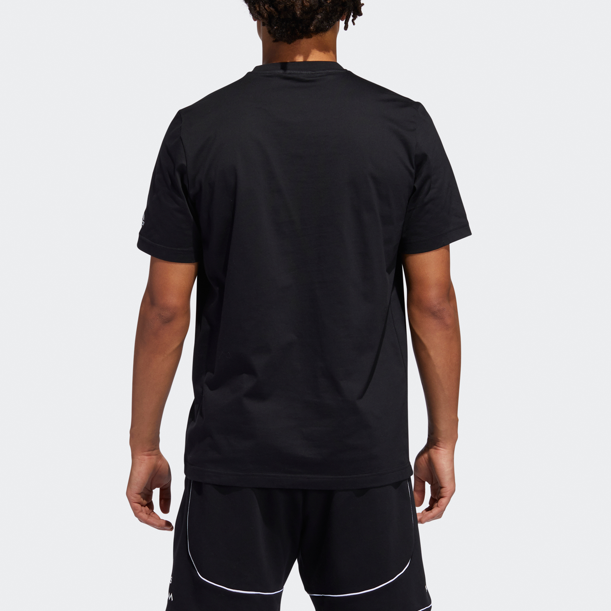 Футболка adidas Donovan Sense Logo (черный) — фото 5