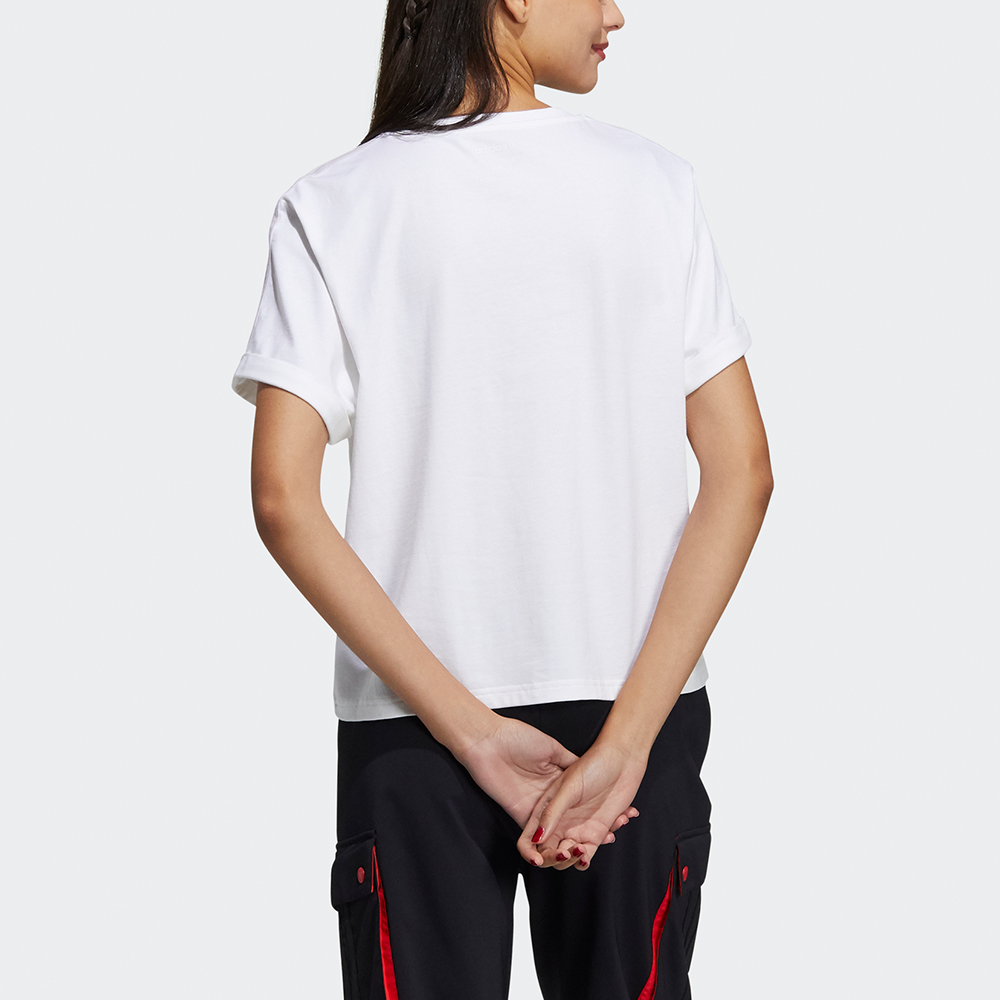 Женская футболка adidas neo T (белая) — фото 4