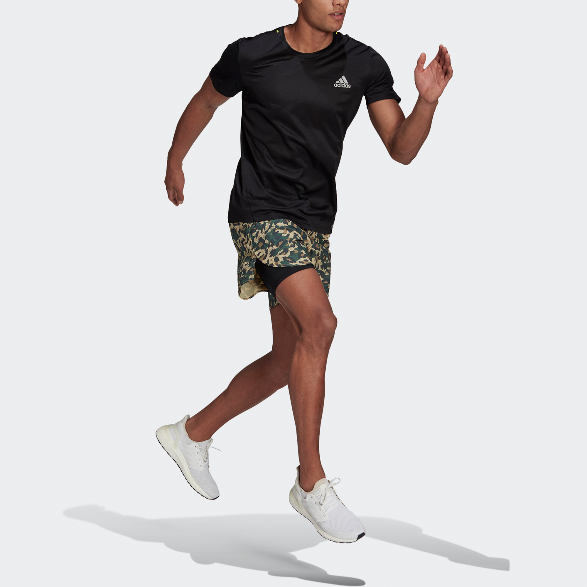 Adidas Running T Shirt Men’s Black