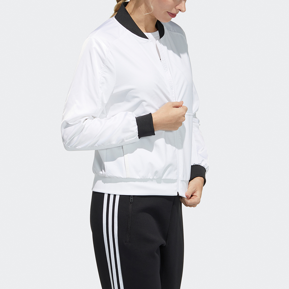 Куртка adidas (белая) — фото 5
