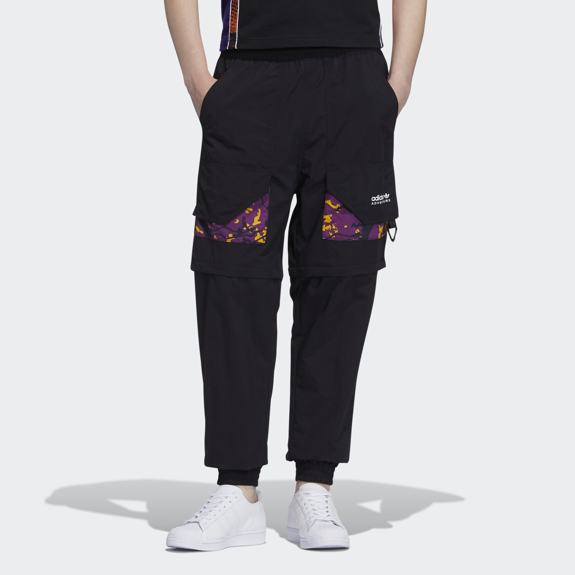 Adidas Originals Sports Pants Men’s Black Moderate
