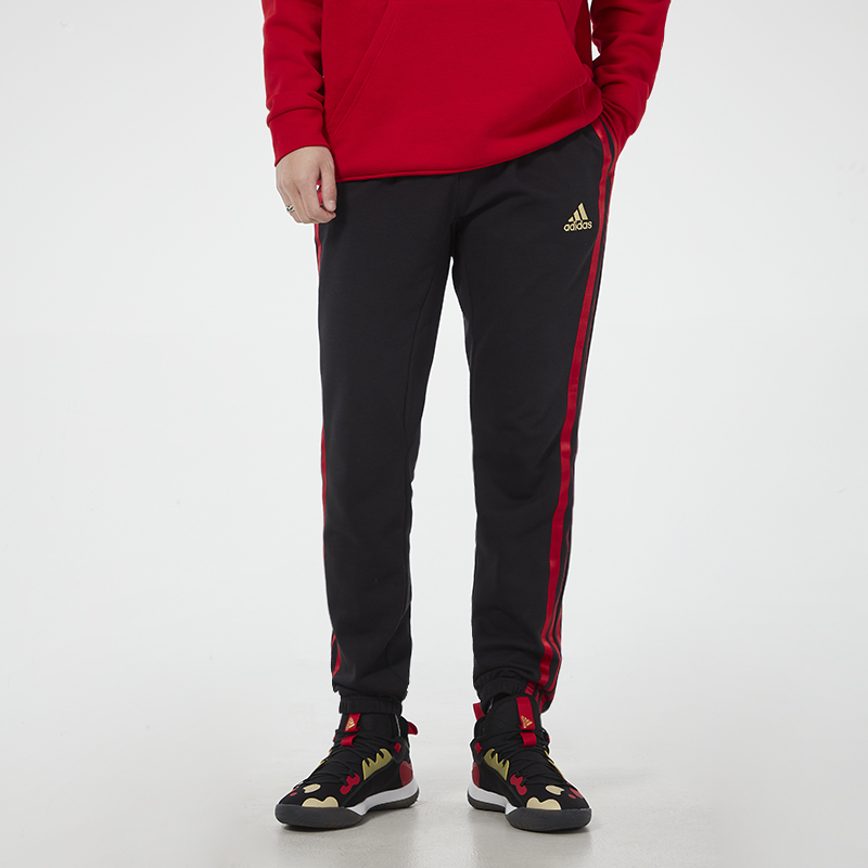 Мужские штаны adidas CNY Spt Pant (черные) — фото 4