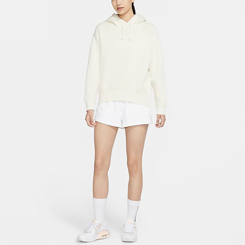 Женская худи Nike Sportswear (молочный) — фото 4