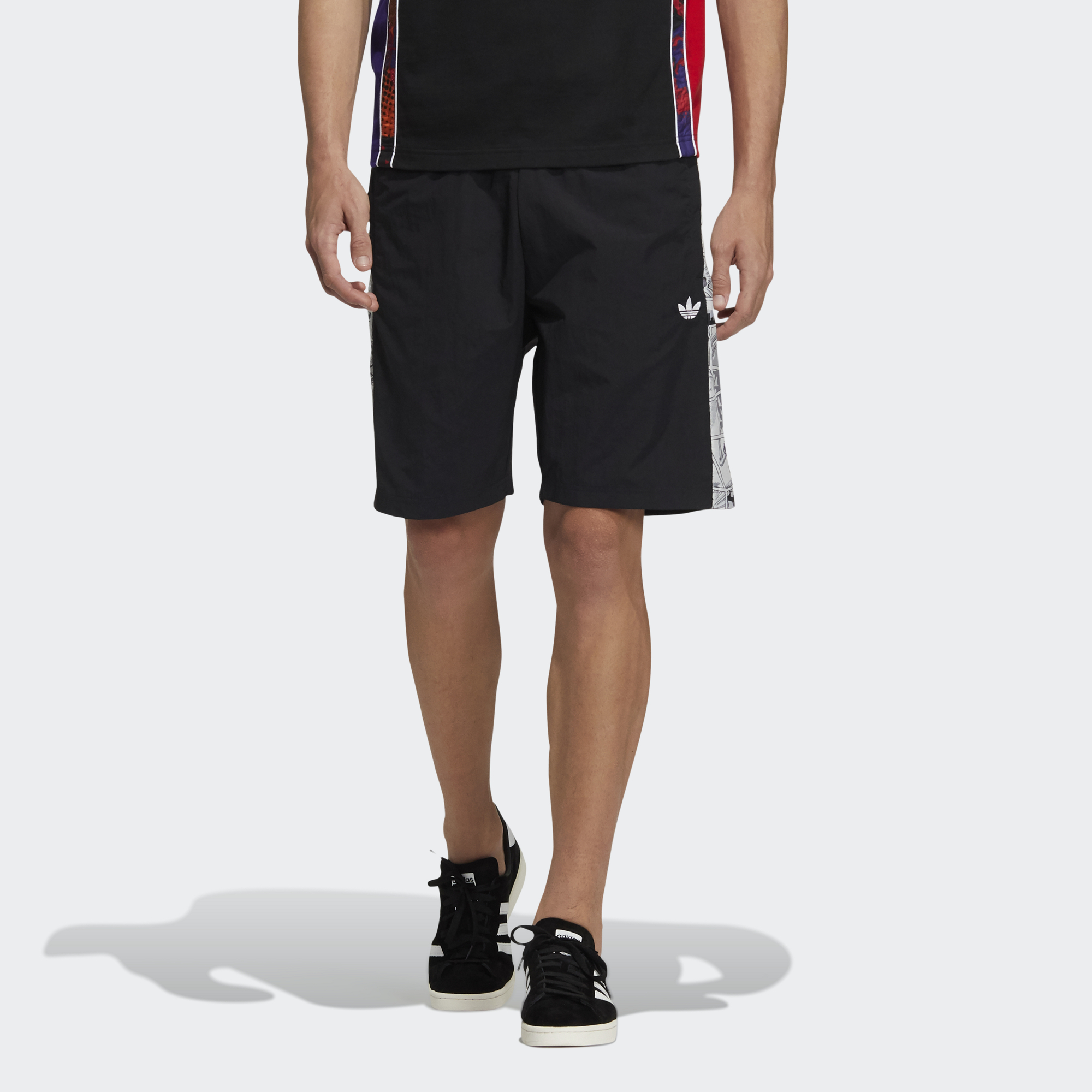 Adidas Originals Manga Sports Shorts Men’s Black Moderate