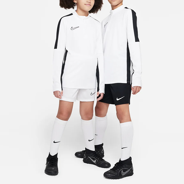 Детская худи Nike Dri-FIT Academy23 Logo (белый) — фото 4