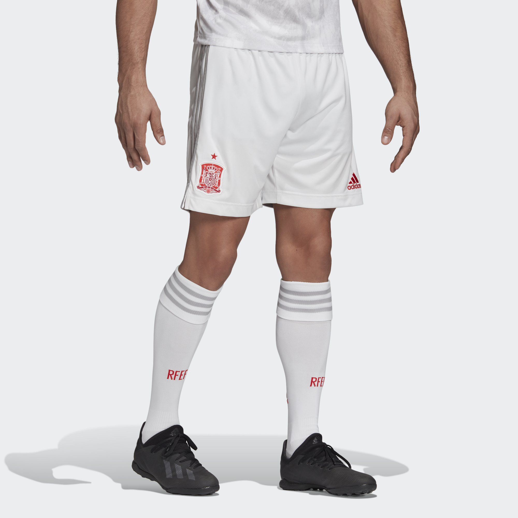Adidas FEF A SHO Soccer Bottom Men’s White