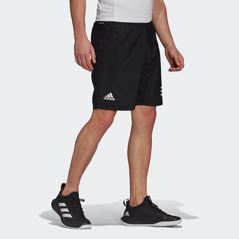 Мужские шорты adidas 3-Stripes TENNIS Club (черные) — фото 6
