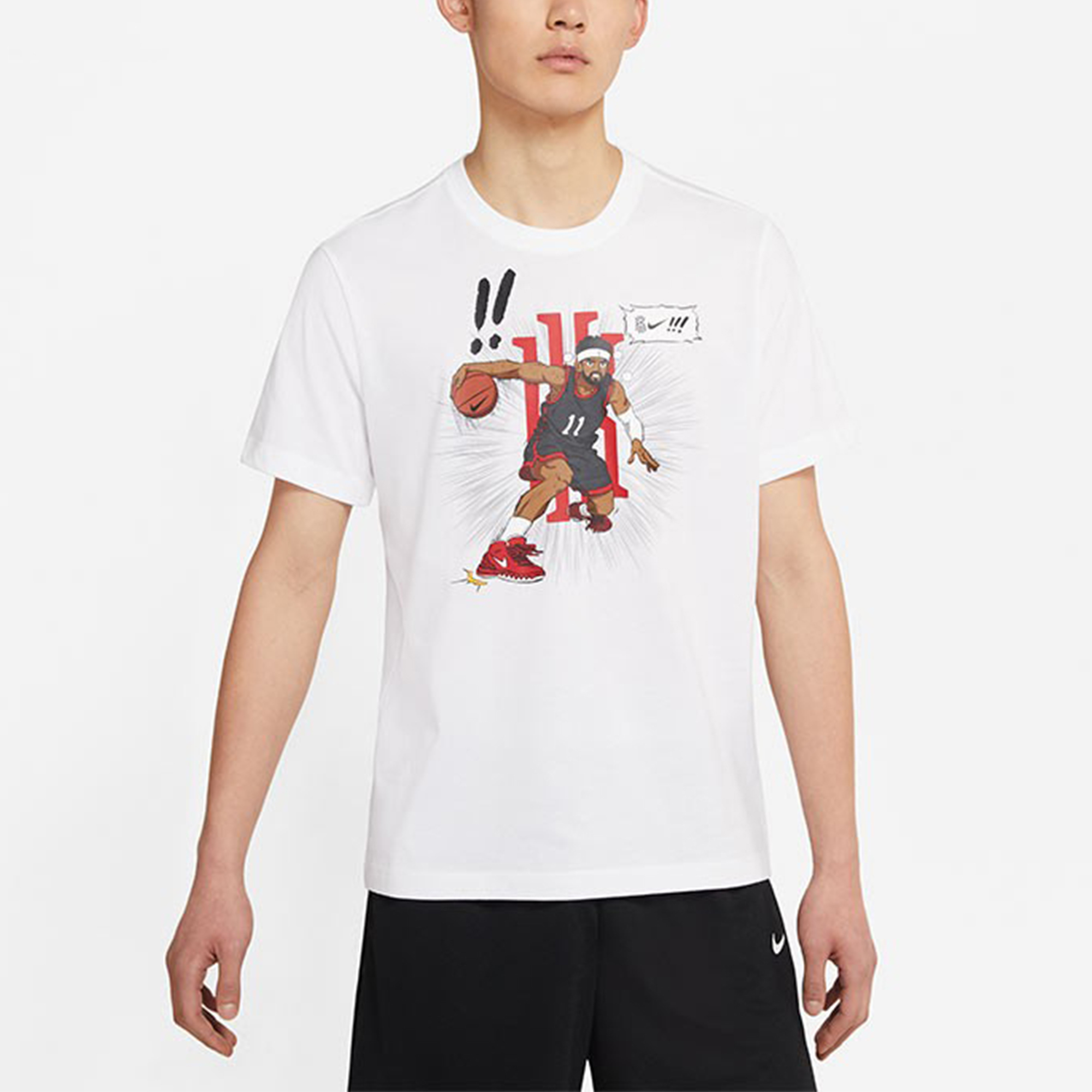 Мужская футболка Nike (белая) — фото 3
