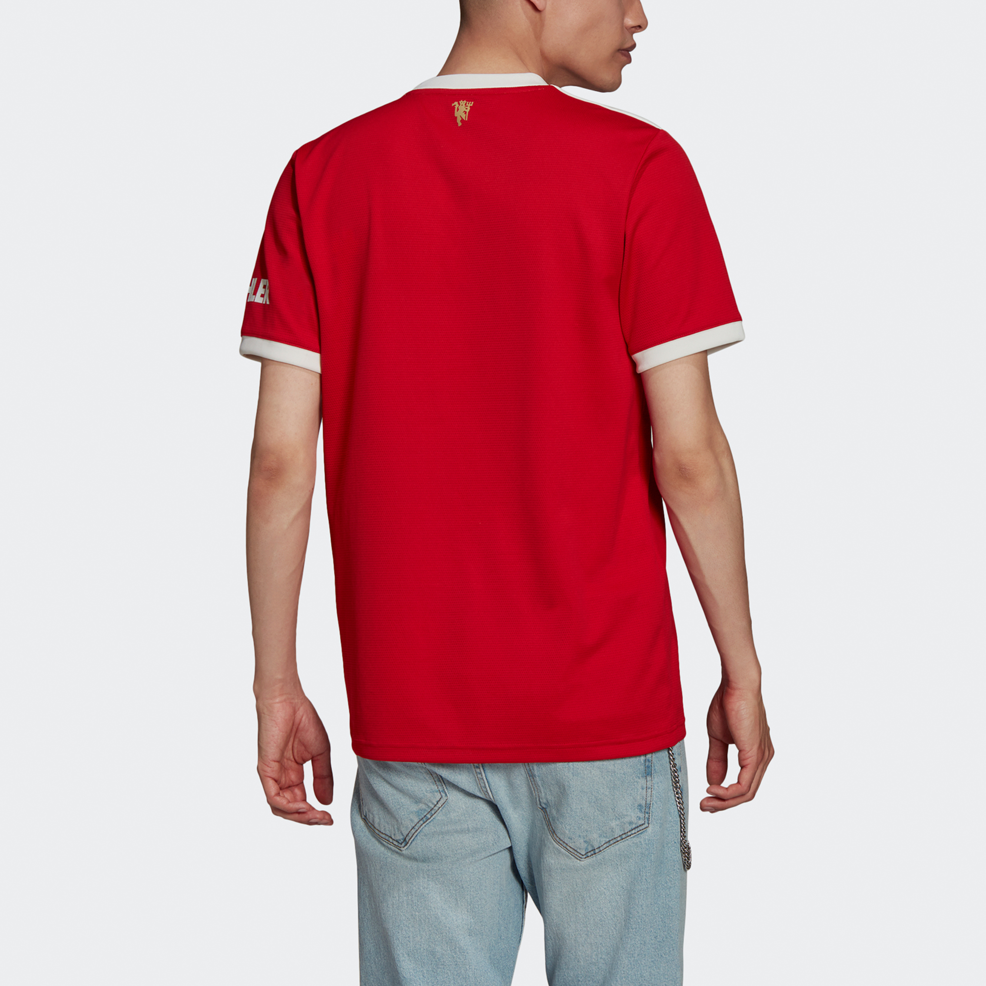 Adidas Manchester United Soccer Jerseys Men’s Red Moderate