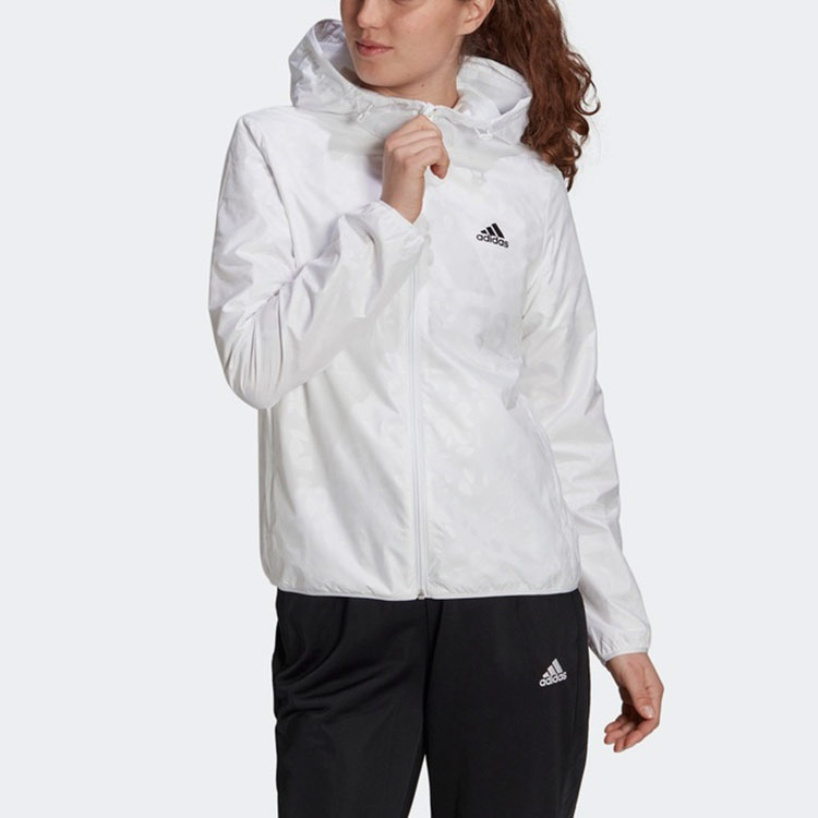 Женская худи adidas Logo (белая) — фото 3