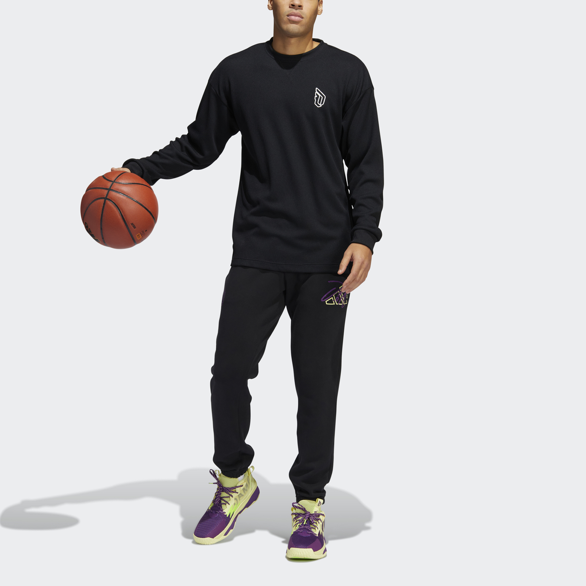 Adidas Sports Pants Men’s Black Moderate
