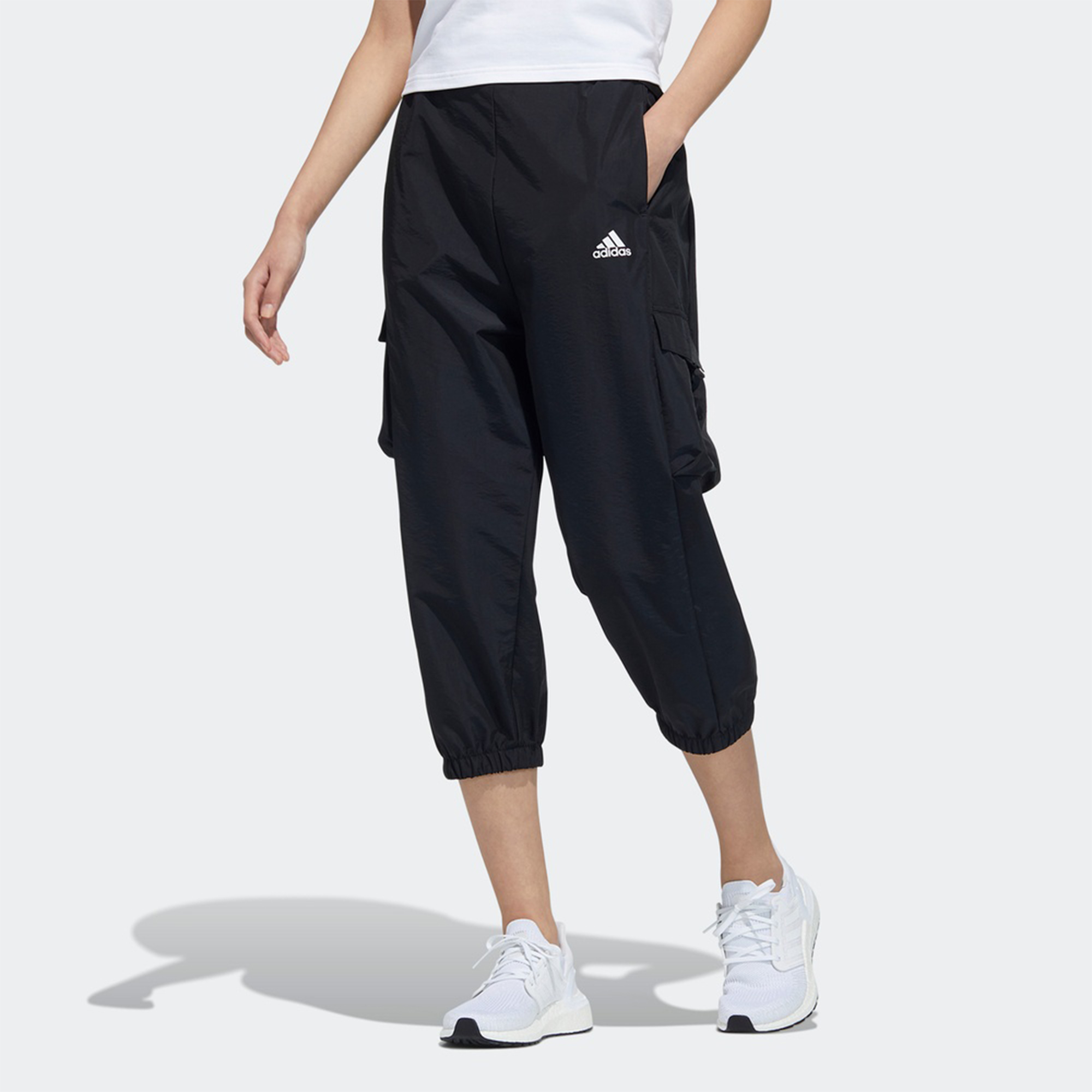 Женские штаны adidas Str Pt 3/4 (черный) — фото 2