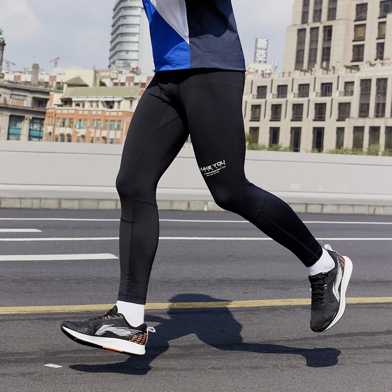 Li Ning Training Collection Fitness Collection Sports Pants Men’s Black