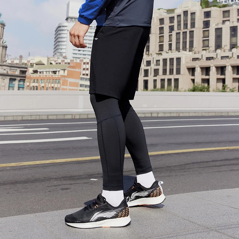 Li Ning Training Collection Fitness Collection Sports Pants Men’s Black