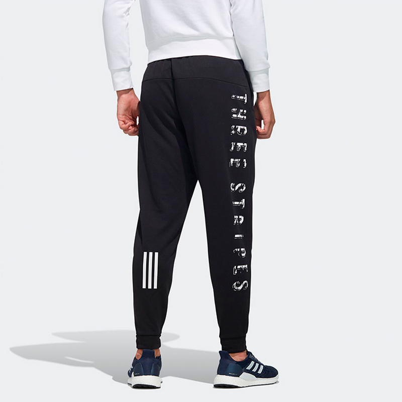 Мужские спортивные штаны adidas (черные) — фото 4