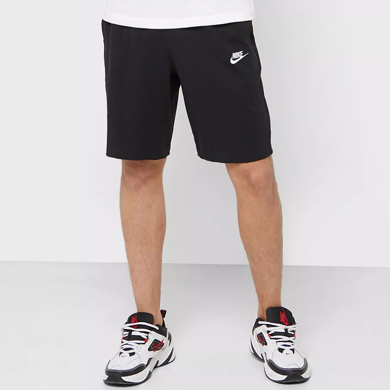 Мужские шорты Nike Club Short Jsy (черные) — фото 3