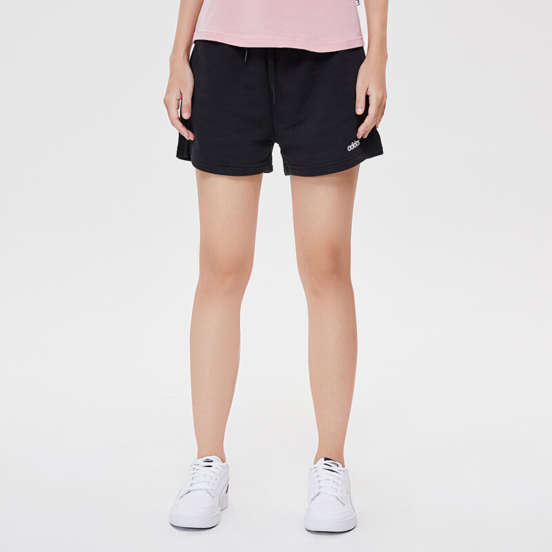Женские шорты adidas W E Pln Short (черные) — фото 3