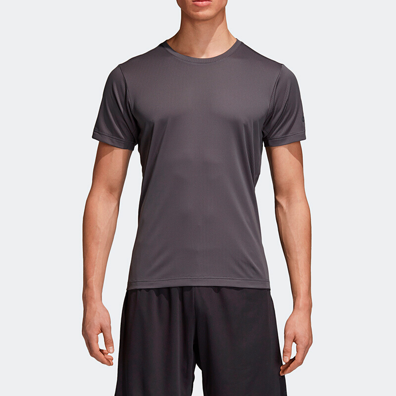 Мужская футболка adidas T (красный) — фото 3