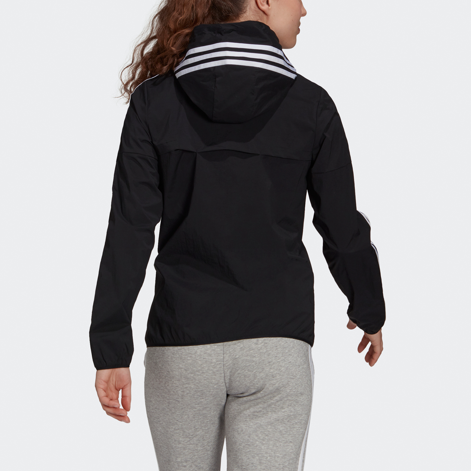 Женские куртка adidas Windbreaker (черные) — фото 4