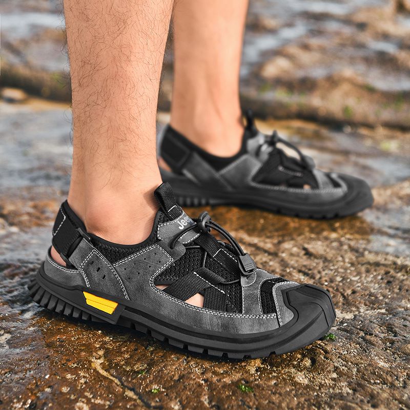 Jeep River Trekking Shoes Men's Black