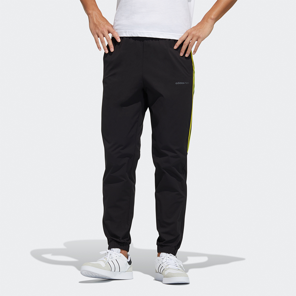 Мужские штаны adidas neo (черные) — фото 2