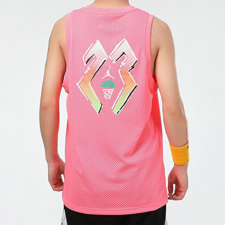 Jordan Basketball Jersey Men’s Pink