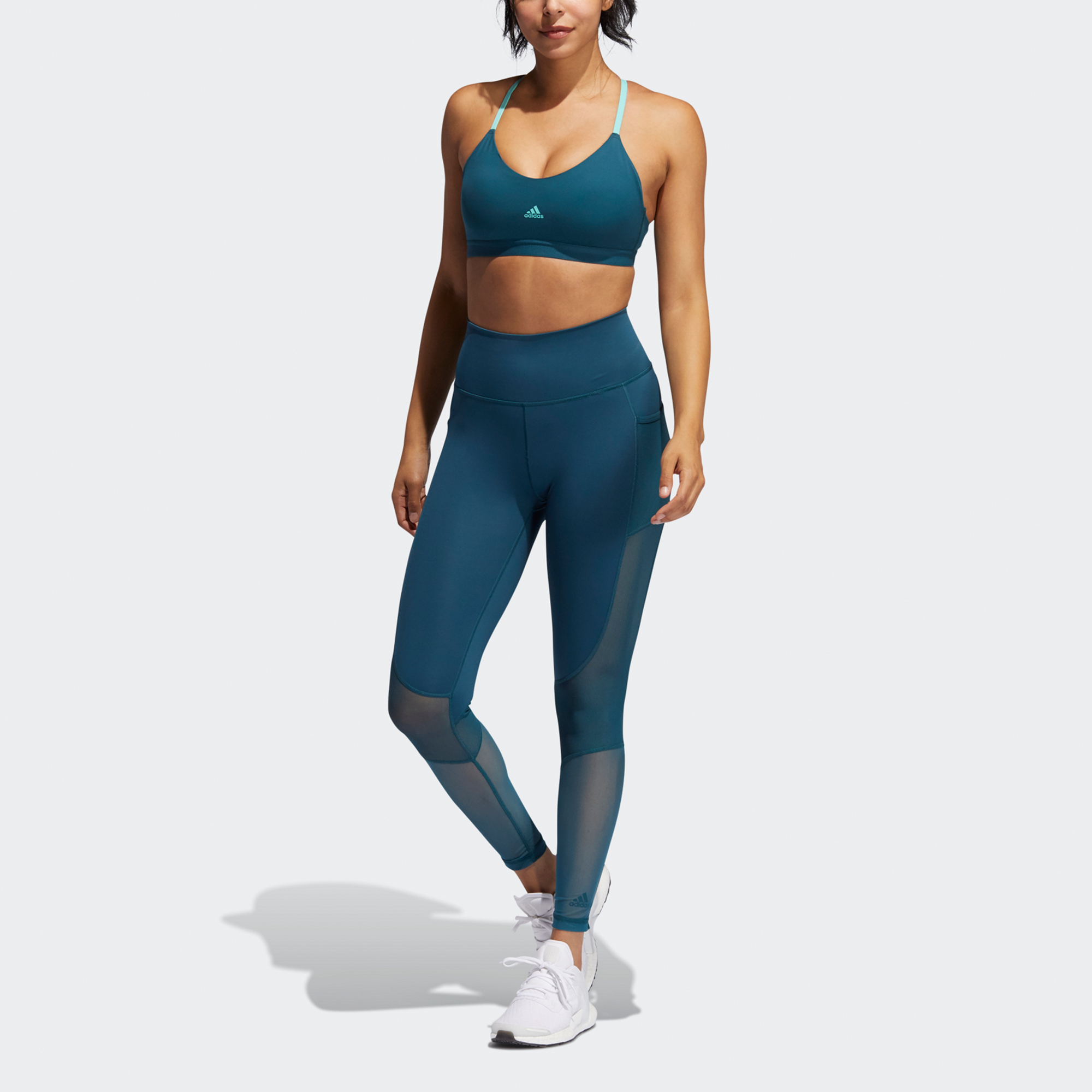 Adidas Sports Pants Women’s Water Duck Green Moderate