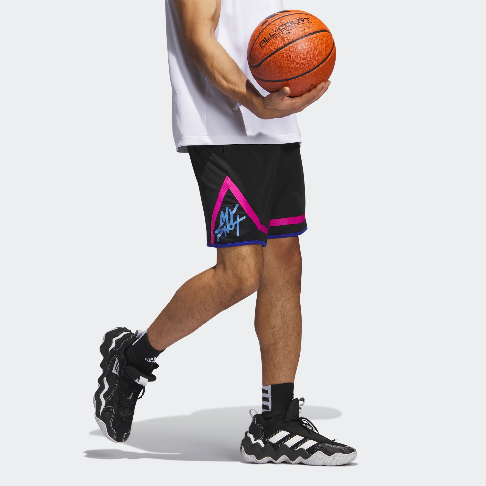 Adidas Basketball Shorts Men’s Black/Royal Blue