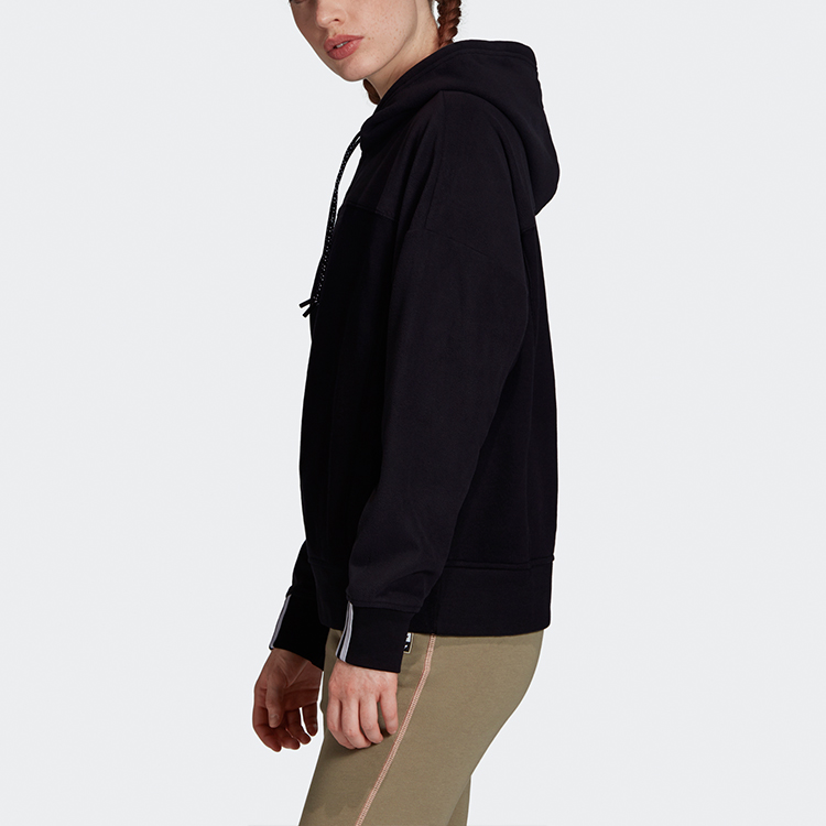 Женское худи adidas originals Hoodie (черный) — фото 4
