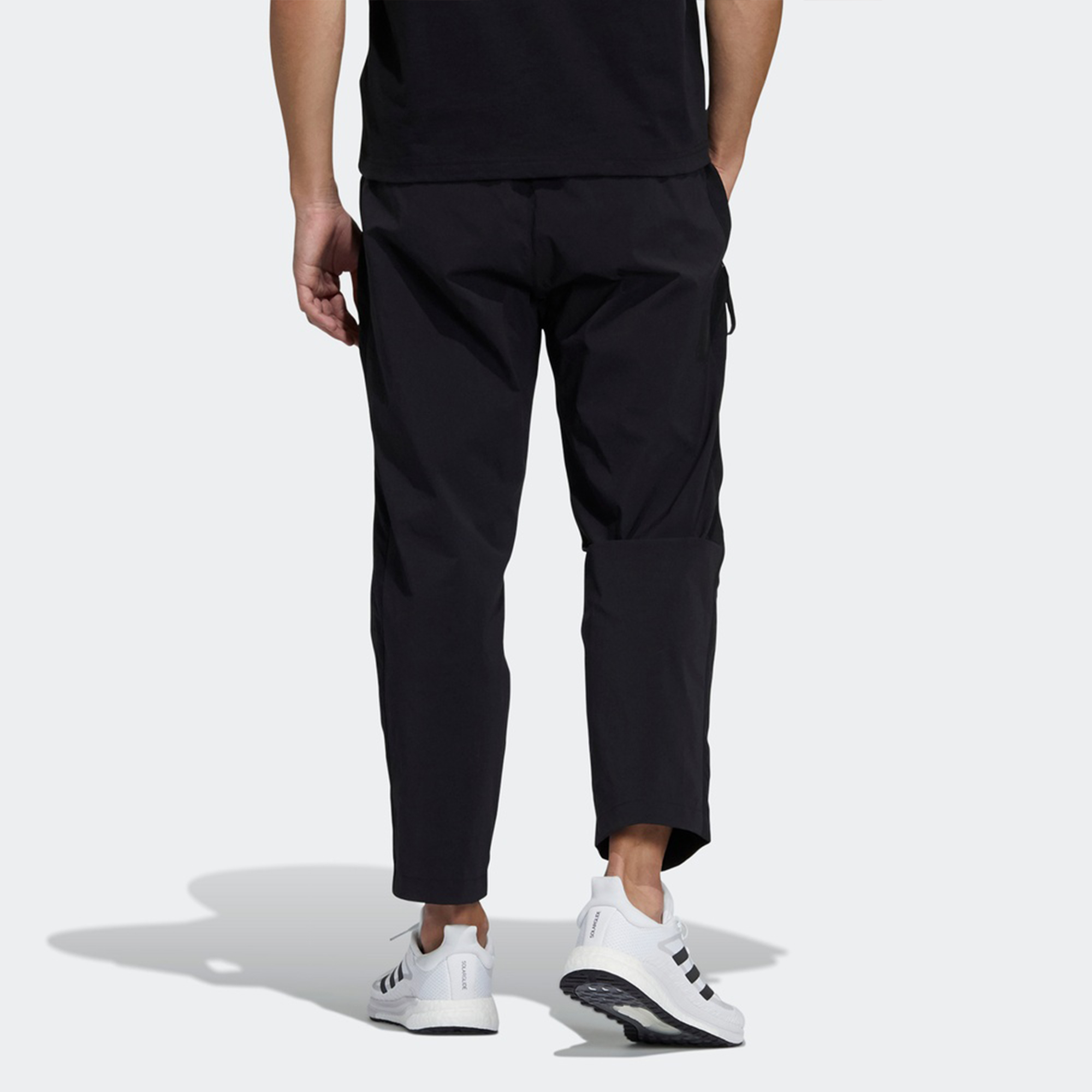 Мужские штаны adidas Wj Pnt Wv Lt (черные) — фото 4