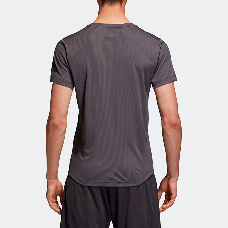 Мужская футболка adidas T (красный) — фото 4