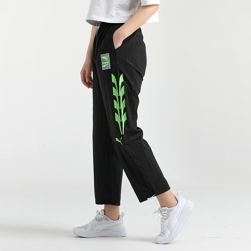Женские штаны Puma Evide Track Pant Woven (черные) — фото 5