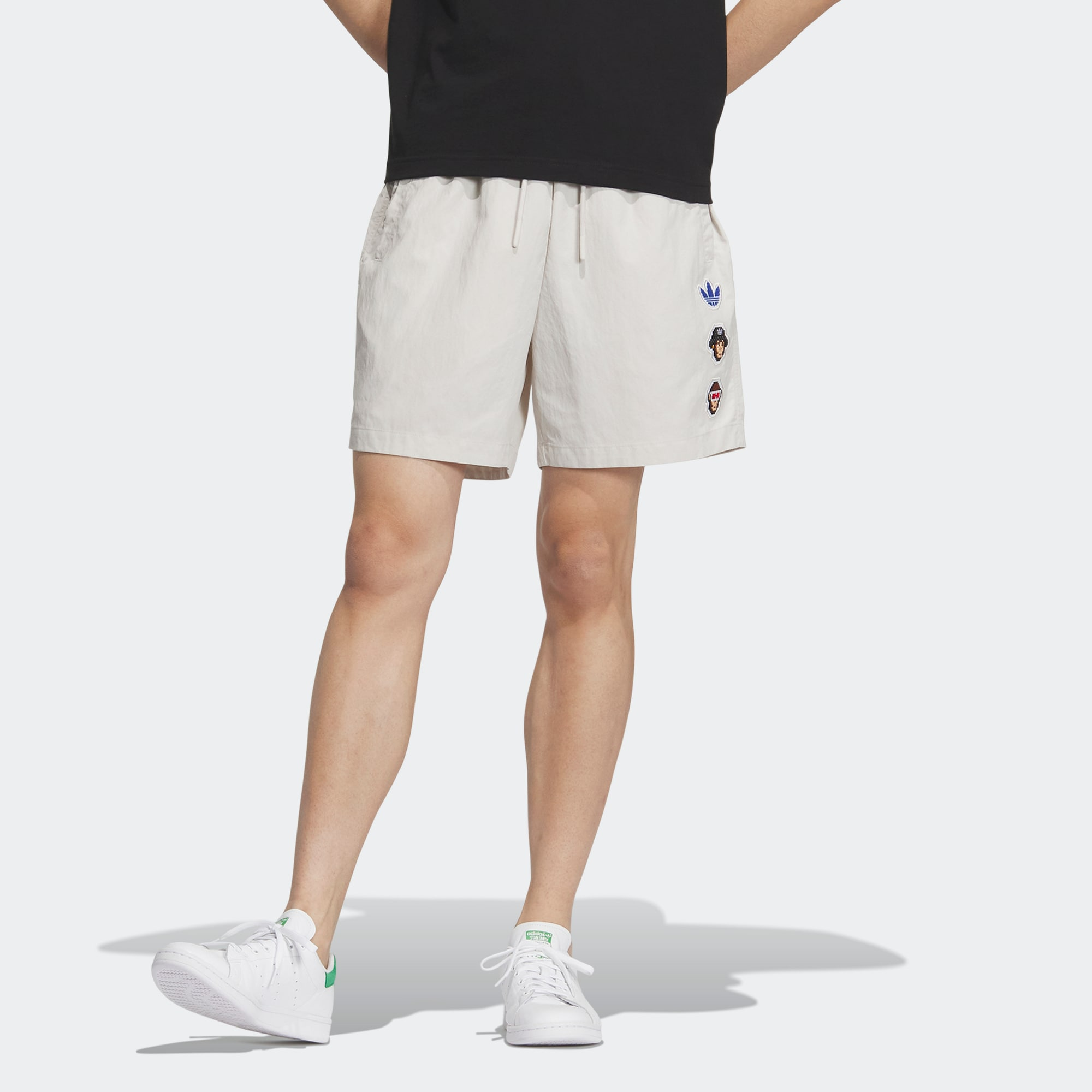 Adidas Originals Monkey Kingdom Sports Shorts Men’s Mica Powder