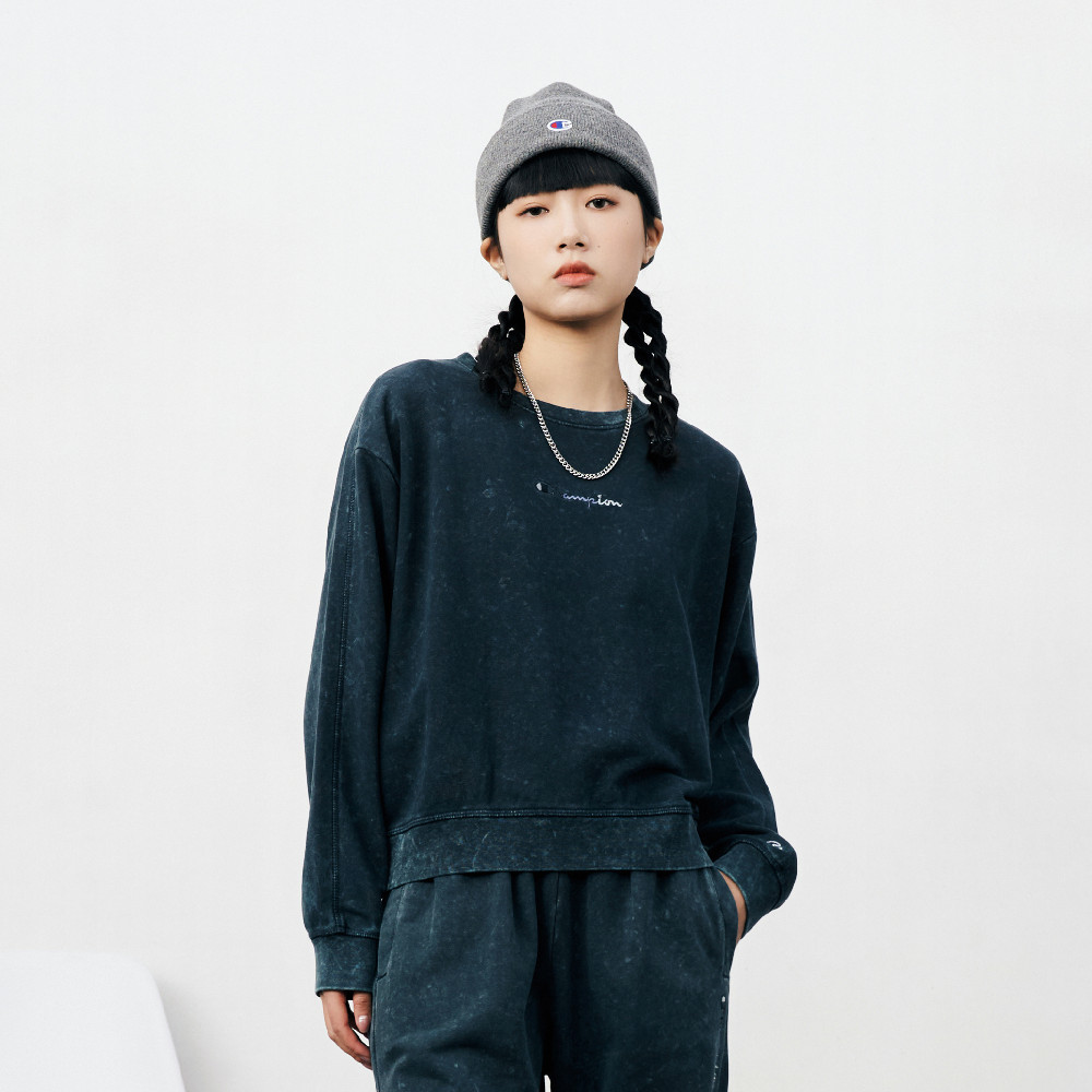 Женское худи Champion SS22 Rochester Logo (черное) — фото 6