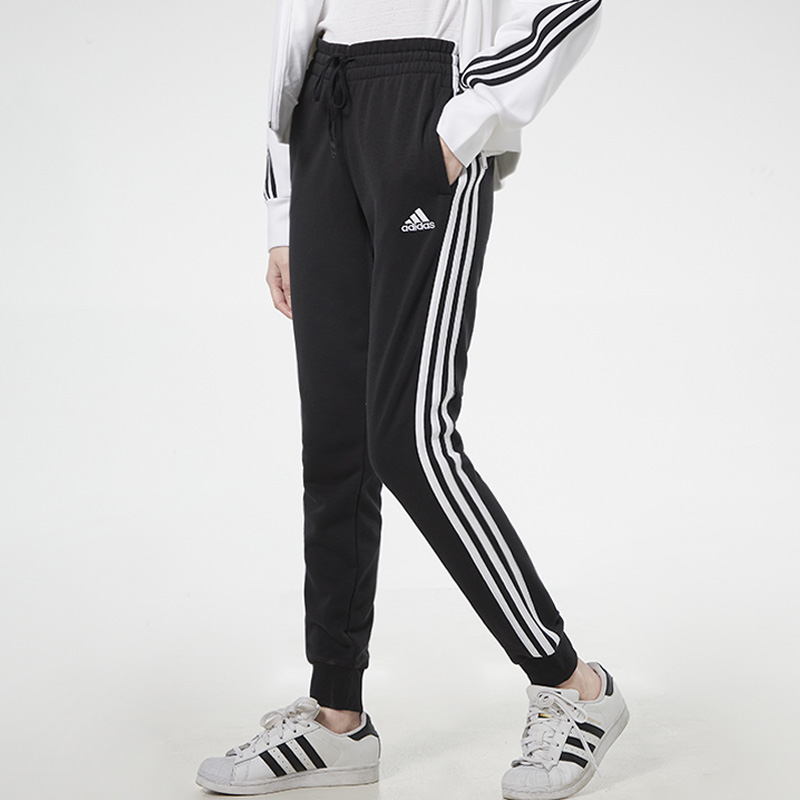 Женские штаны adidas Essential W 3s Ft C Pt (черные) — фото 5