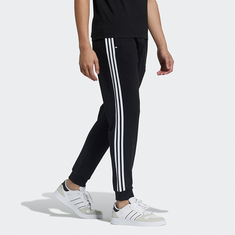 Мужские штаны adidas neo (черные) — фото 6