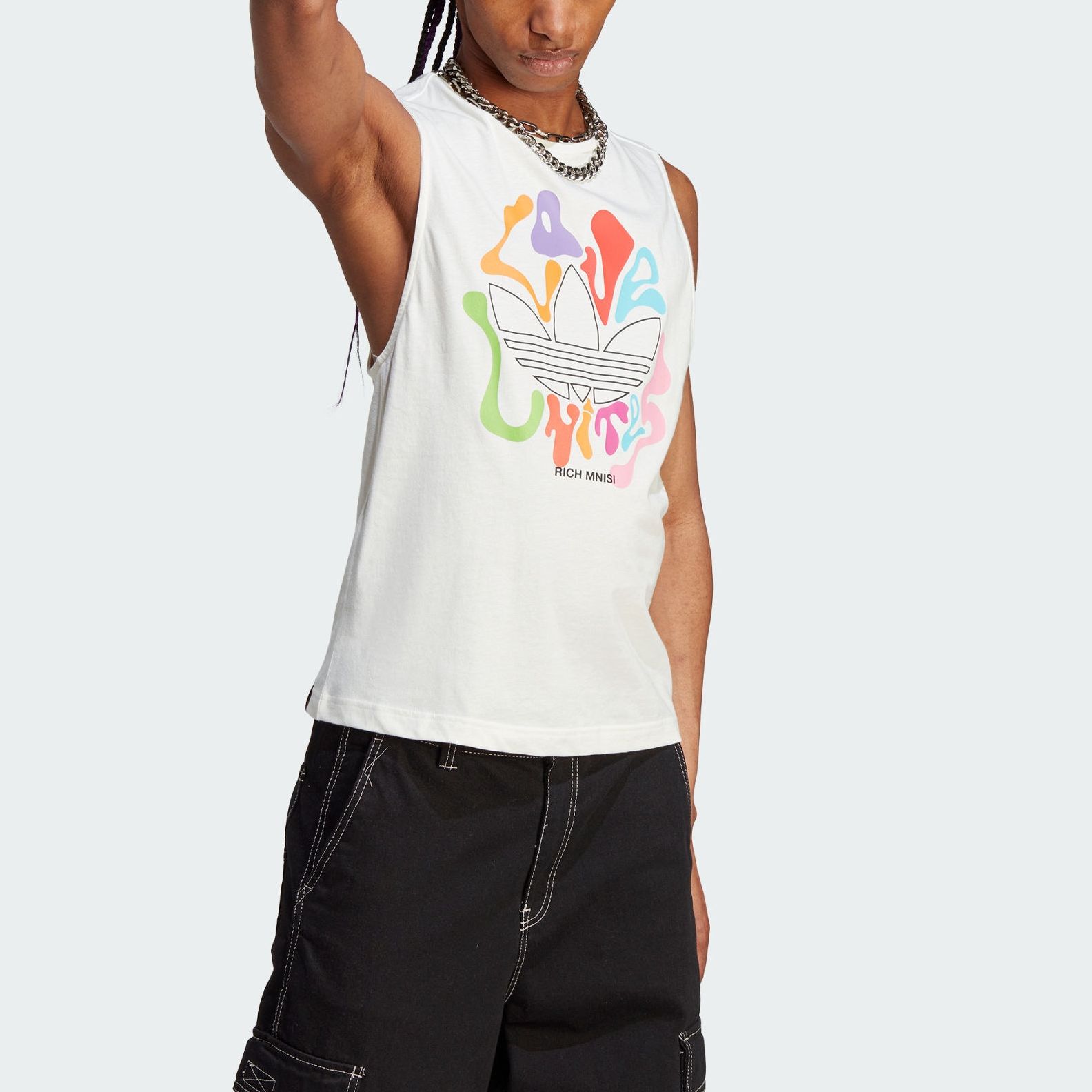 Adidas Originals Adidas Originals X Rich Mnisi Sleeveless Sports Shirts Women’s Jade White Other