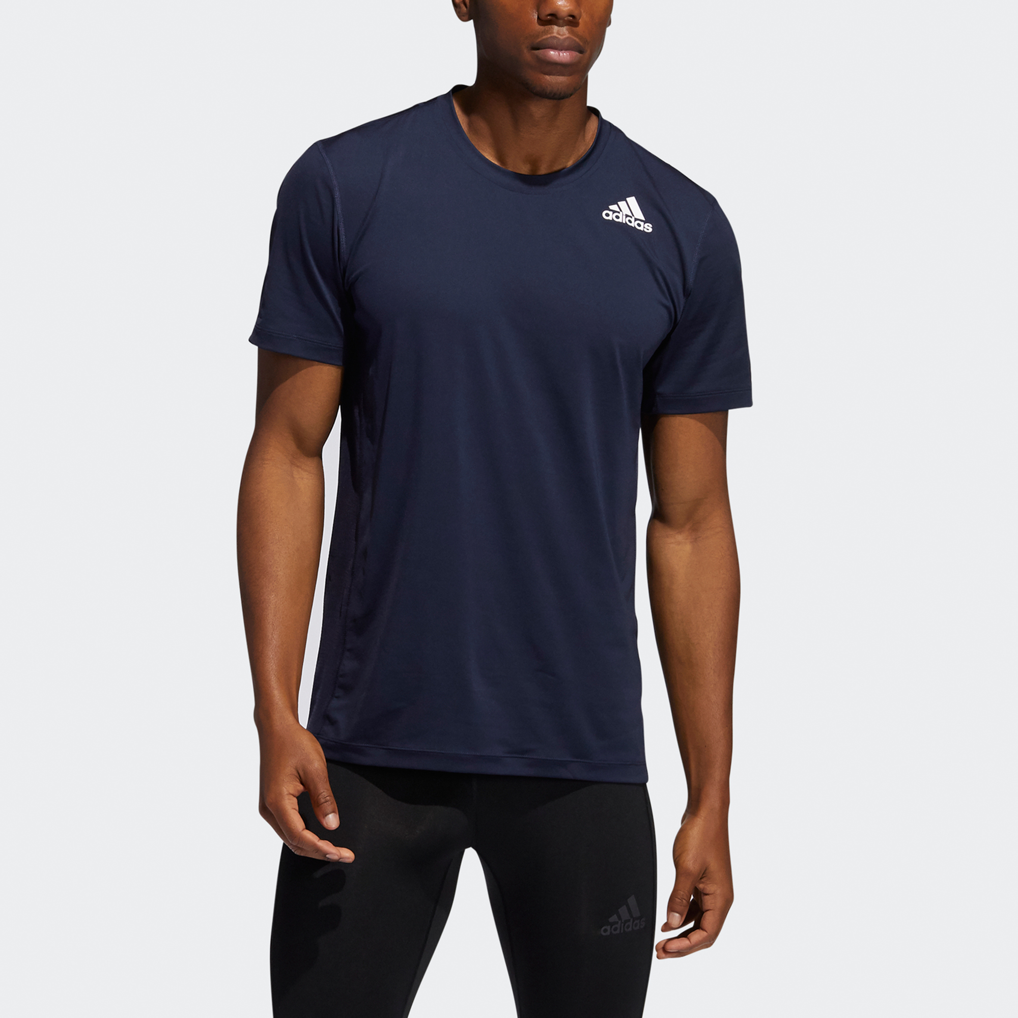 Мужская футболка adidas Tf Ss Ftd (синий) — фото 3