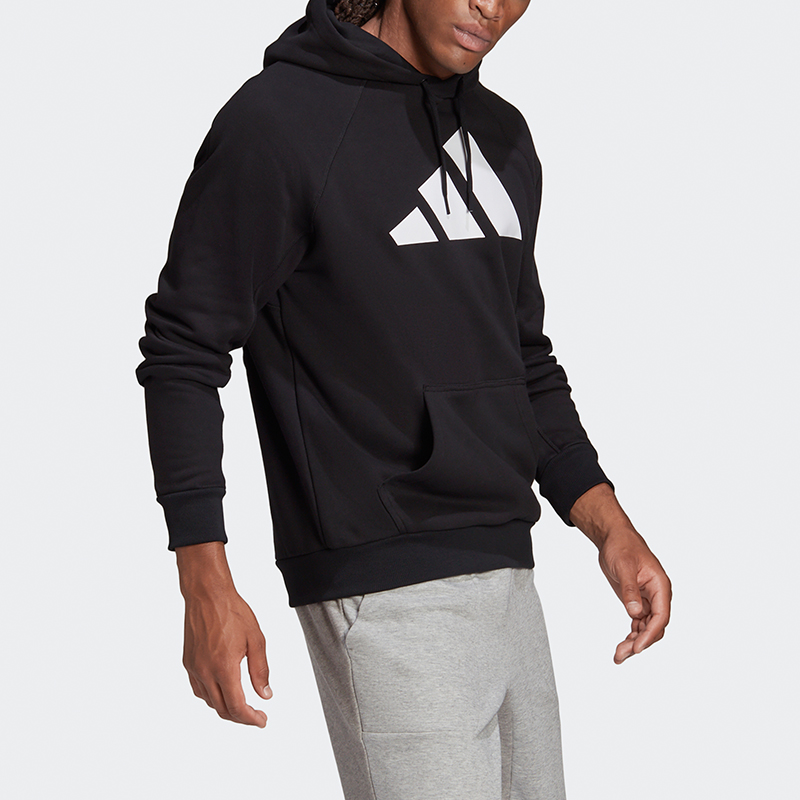 Мужское худи adidas M Fi Hood (черное) — фото 4