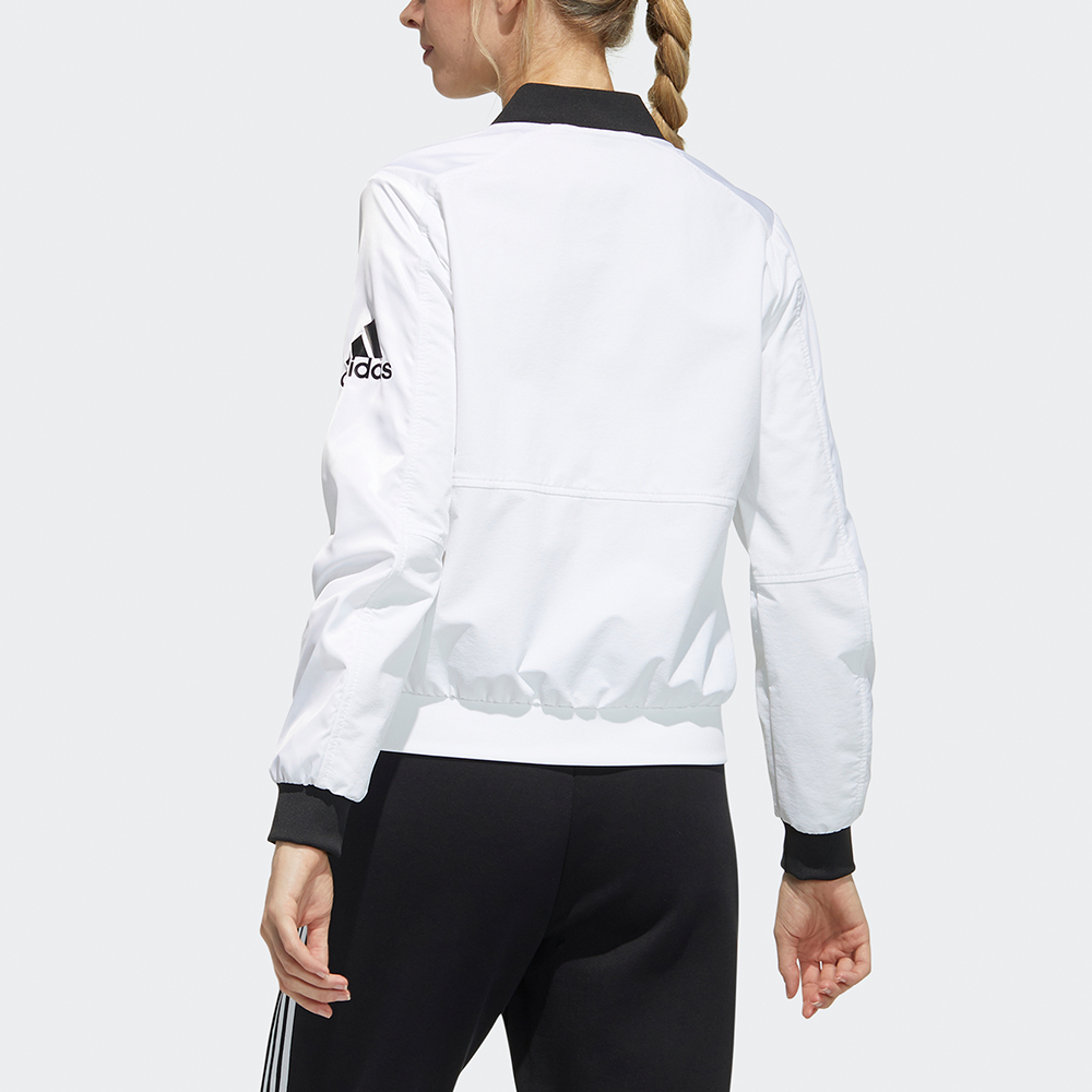 Куртка adidas (белая) — фото 4