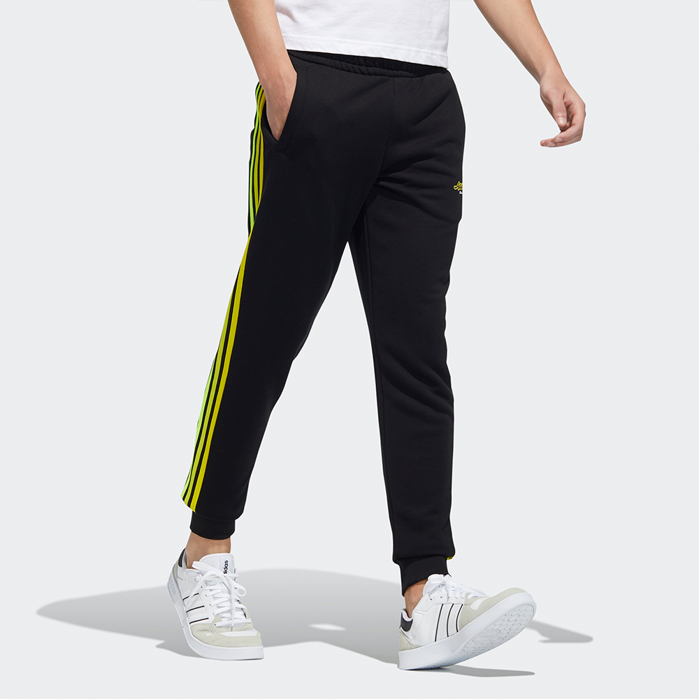 Мужские штаны adidas neo (черные) — фото 3