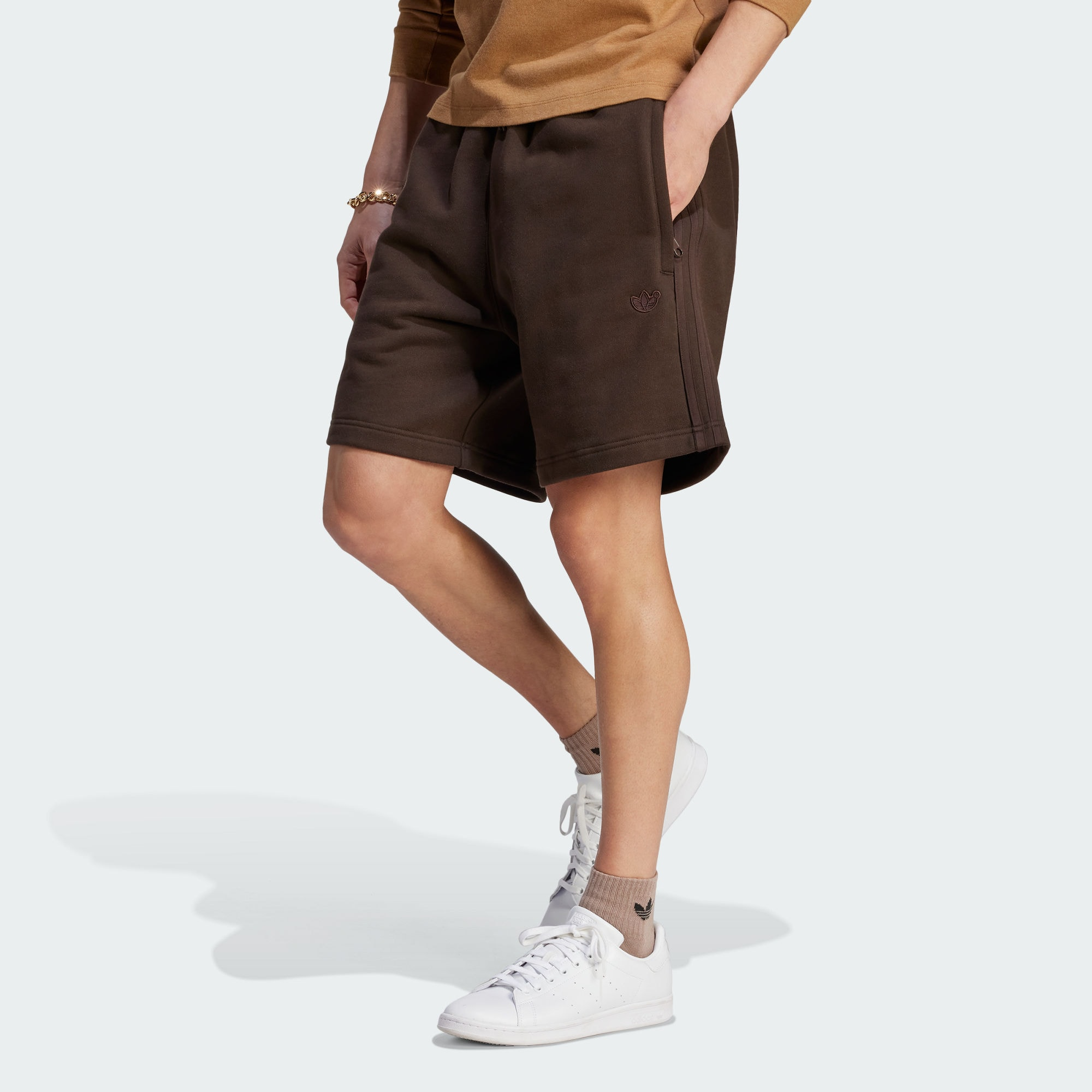 Adidas Originals Sports Shorts Men’s Dark Brown