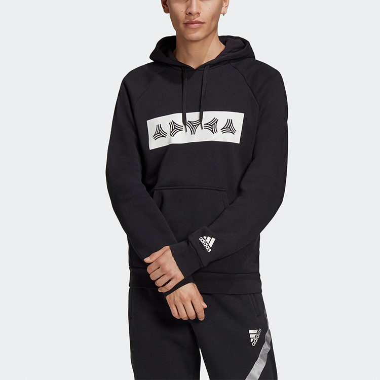 Мужское худи adidas Tan Sw Hoody (черное) — фото 4